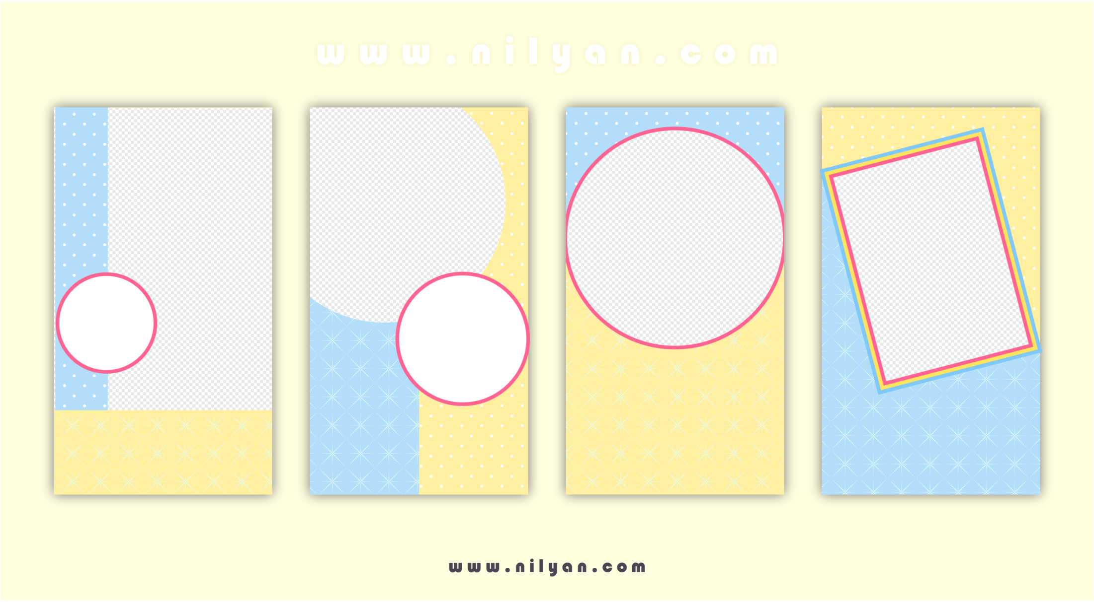 قالب آماده استوری اینستاگرام